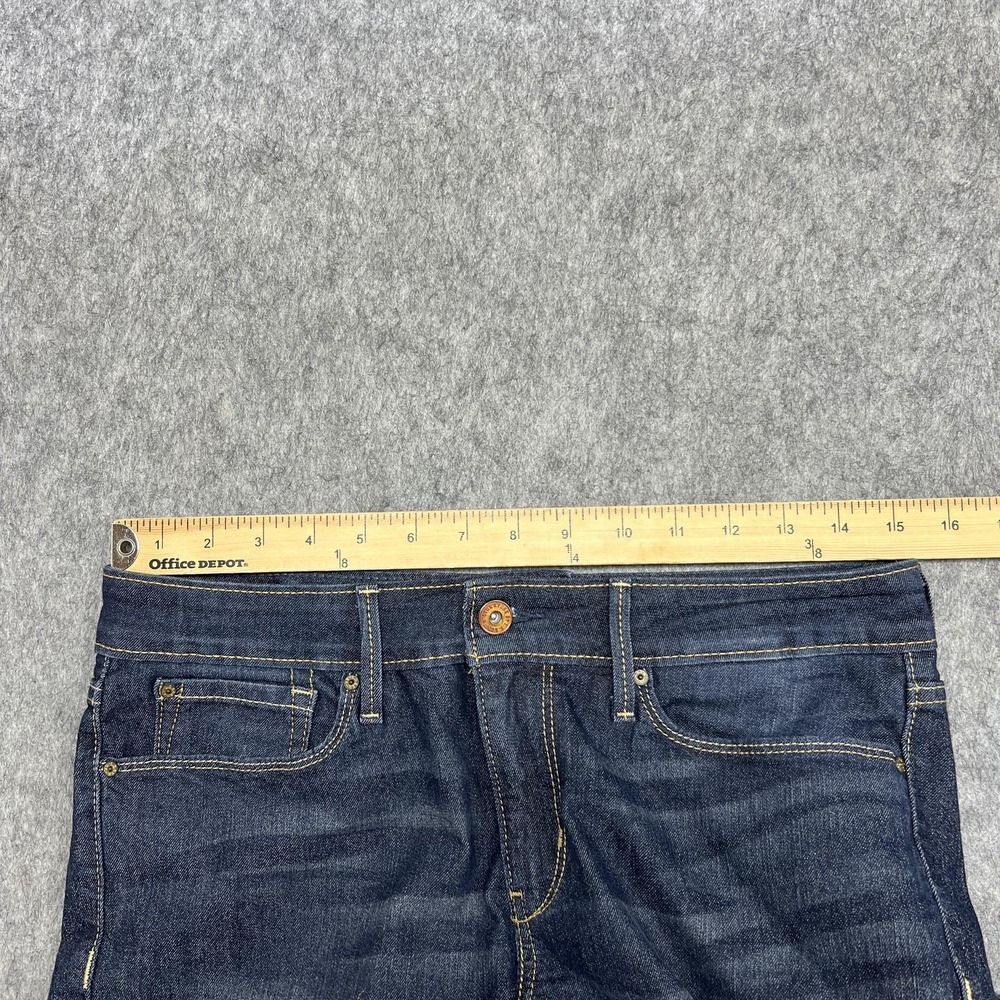 Signature Levi Strauss Jeans Women 10M Blue Modern Straight Stretch Denim Pants - Picture 12 of 16